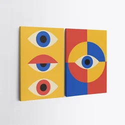 Wallity Zidna dekoracija 2KNV4262, 50 x 70cm, 2 komada