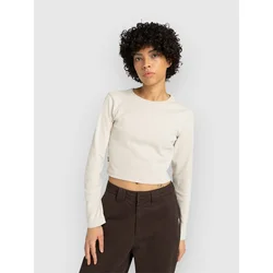 Element Icon Crop Long Sleeve T-Shirt oat milk