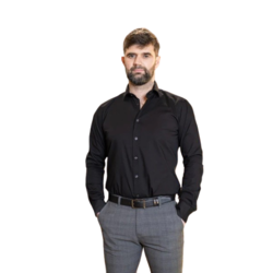 Doumos Muška košulja, Crna