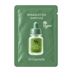 Dr. Ceuracle Vegan BHA&Matcha Ampoule (sample) – Pomirjujoča Ampula (sample) 2ml