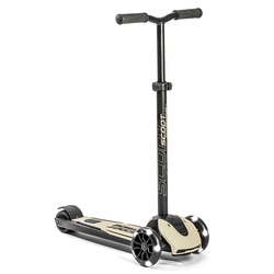 SCOOT & RIDE Trotinet za decu i odrasle Highwaykick LED 5 Ash, Sivi