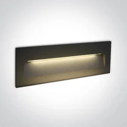 Moon S LED 6W, 3000K, 550lm, 100-240V, IP65, antracit