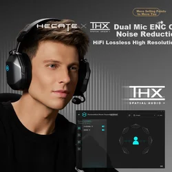 Edifier Gaming Bluetooth slušalice G5 Max, Sive