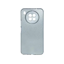 Maska za telefon GLITTER CASE za Huawei Honor 50 Lite DZ2, Srebrna