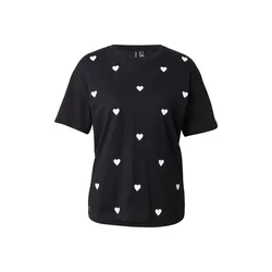 VERO MODA Majica VMMATTY črna/bela
