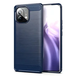 Futrola Carbon Shield TPU za Xiaomi Mi 11 - Plava KP14368