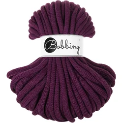 Bobbiny Jumbo 9 mm 30 m Aubergine Vrvica