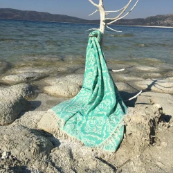 Lessentiel Maison Peškir za plažu 90x170cm Zeleni