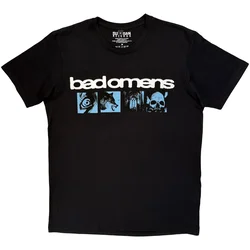 Bad Omens Specter Collage (Back Print) Black XL Majica