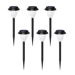 Yiwu Solarna RGB+toplo bela baštenska lampa - 6 kom. ( 16834-11834 )