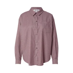 PIECES Bluza PCEMMY čokolada / rosé