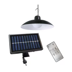 LED prigušiva solarna viseća svetiljka LED/6W/3,7V 800 mAh IP44 + daljinski upravljač