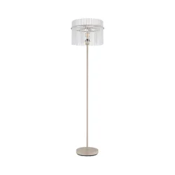 Globo 15698SB - Stojeća lampa GORLEY 1xE27/60W/230V