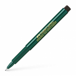 Faber Castell Finepen 1511 fineliner 0.4 mm CRNI
