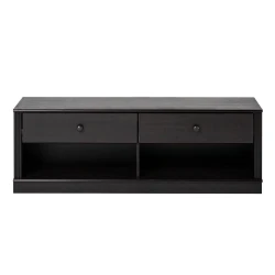 Temno rjava TV omarica iz masivnega bora 137x47 cm Anita – Storaa