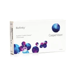 CooperVision Biofinity (3 leče) Dioptrija: -1.5, Ukrivljenost: 8.6, Premer: 14