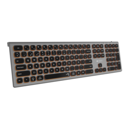 Subblim Teclado subblim tipkovnice Bluetooth Master iluminado ext siva/črna, (20605497)