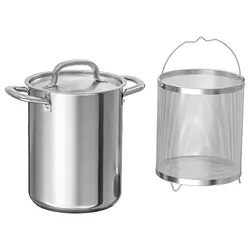 IKEA 365+ Lonac s umetkom, nerđajući čelik, 5.0 l