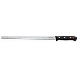 Dick Nož za šunku Superior, Nazubljen, Bočno, 32cm, Crni