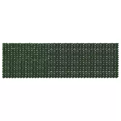 Zaslon za balkon s lišćem Tamnozelena 500 x 150 cm