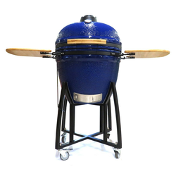 KAMADO-RAMDA ORANGE PATTERN ROŠTILJ, PLAVI fi 23.5, 60cm