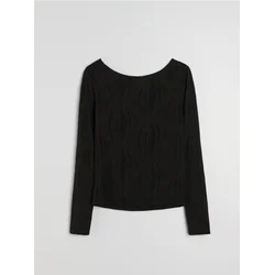 Sinsay - Bluza dugih rukava - crno
