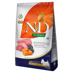 N&D Pumpkin Hrana za pse Mini Adult, Jagnjetina & Borovnica - 800 g