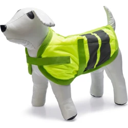 beeztees Plašč Teddy, odsevno rumen - 50