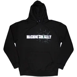 Machine Gun Kelly Cracked Glass (Back Print) Black L Kapuco