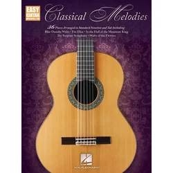 Hal Leonard Classical Melodies: Easy kitara z  Notes & Tab Note