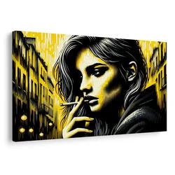 Slika mestni portret ženske - 40x30