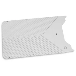 EKW Backplate srebrn, 1 kos (računalniško hlajenje)