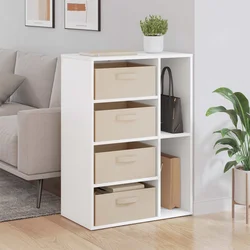 Kreveta s ladicama Bijelo 60 x 33,5 x 84 cm