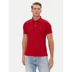 TOMMY HILFIGER Majica CORE 1985 rdeča