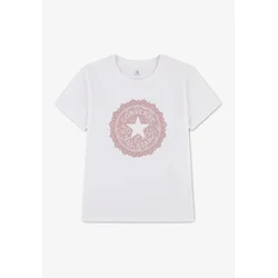 CONVERSE Majica staro roza/bela