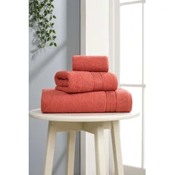 Lessentiel Maison Set peškira za kupanje Ezgi, 3 komada, Boja ciklame