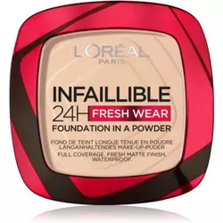 L’Oréal Paris Infaillible Fresh Wear 24h puder u prahu nijansa 20 Ivory 9 g