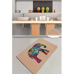 Lessentiel Maison Prostirka za kupatilo 70x120cm Šarena