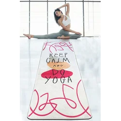 Vital and Vivid Prostirka za jogu Keep Calm Do Yoga, 60x200cm, Šarena
