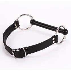 Devil Sticks Soft Lamb Leather Silicone Mouth Piece Black