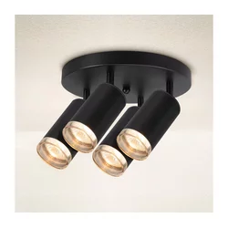 Brilagi - Kupatilsko spot svetlo SELE AQUA 4xGU10/30W/230V IP44 crna