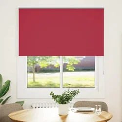 Rolo zavjesa Blackout crvena 140x150 cm Širina tkanine 136,6 cm