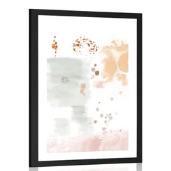 Plakat s paspartujem neobičajne oblike - 20x30 silver