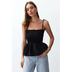 Trendyol Milla Ženska bluza, Crna