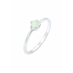 ELLI Prstan Opal, srebrna