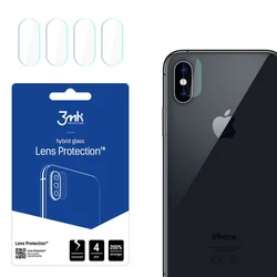 4x Staklo za kameru 3mk za Apple iPhone XS - Prozirna KP20881