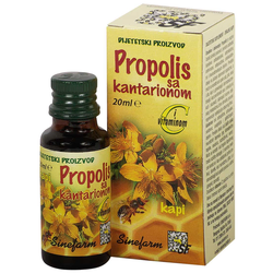 SINEFARM Propolis kapi sa kantarionom i C vitaminom 20 ml