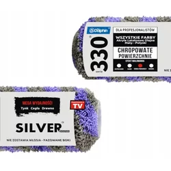 BLUE DOLPHIN Rezervni valjak za farbanje 330 Silver 18 cm Nit 20 mm ljubičasto-sivi