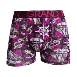 Moške boksarice Grand Man Sailor vijolična