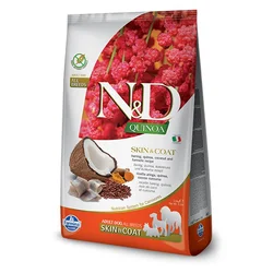 N&D Hrana za pse Quinoa All Breed Skin&Coat Herring&Coconut, 2.5kg